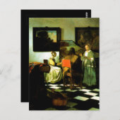 Vermeer: The Concert artwork ポストカード (正面/裏面)