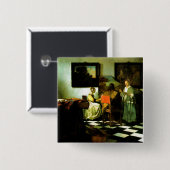 Vermeer: The Concert artwork 缶バッジ (正面&裏面)