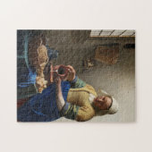 Vermeer, The Milkmaid - Dutch Fine Art ジグソーパズル (横)