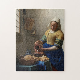 Vermeer, The Milkmaid - Dutch Fine Art ジグソーパズル
