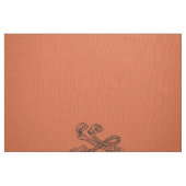 Vermilion Marie Antoinette initial upholstery ファブリック (ファットクウォーター)