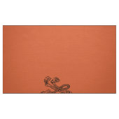 Vermilion Marie Antoinette initial upholstery ファブリック (ファットクウォーター)