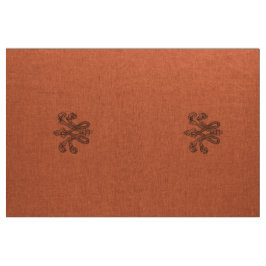 Vermilion Marie Antoinette initial upholstery ファブリック