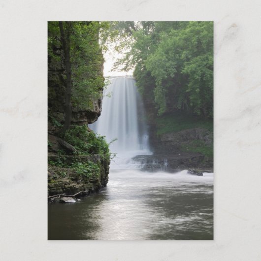 Vermillion以下の滝 ポストカード (正面)