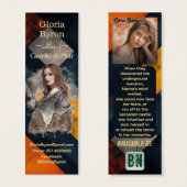 Vermillion Black Bookmarks作家プロモーション (正面&裏面)