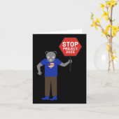 "vermin"活動家ストッププロジェクト2025. カード (黄色い花)