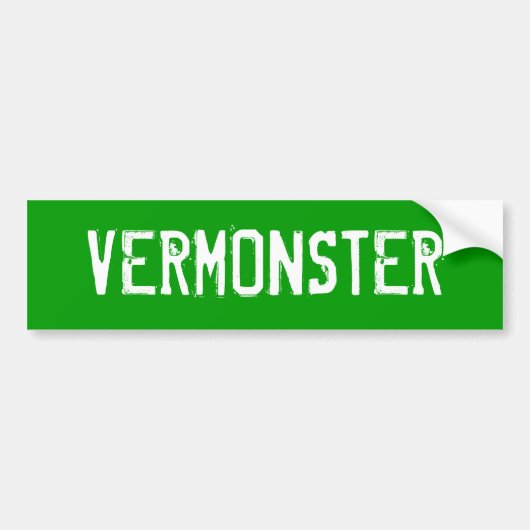 VERMONSTER バンパーステッカー (正面)