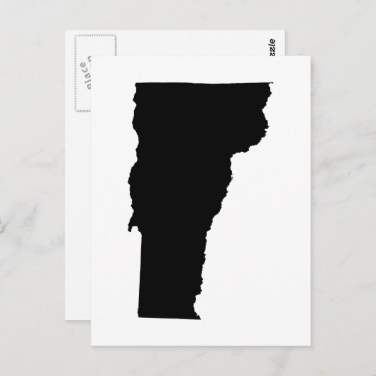 Vermontのお知らせへの独自の移行の作成 ポストカード (正面/裏面)