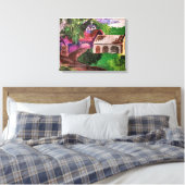 Vermont Canvas Printで農場の静かな日 キャンバスプリント (インサイチュ (寝室))