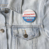 VERMONT for Obama 2012 缶バッジ (インサイチュ)