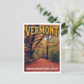 Vermont Green Mountain State ポストカード (スタンド正面)