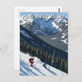 Vermont Mad River Valley Travel ポストカード (正面/裏面)