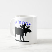 Vermont Moose コーヒーマグカップ (正面左)