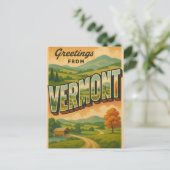 Vermont Postcard ポストカード (スタンド正面)