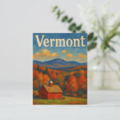 vermont Postcard ポストカード (スタンド正面)