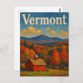 vermont Postcard ポストカード (正面/裏面)