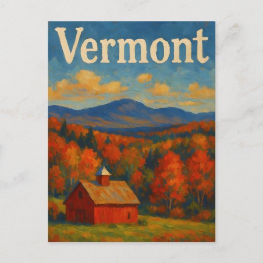 vermont Postcard ポストカード (正面)