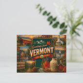 Vermont Postcard ポストカード (スタンド正面)