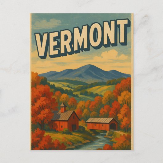 VERMONT Postcard ポストカード (正面)