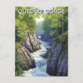 Vermont Quechee Gorge Travel ポストカード (正面)