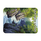 Vermont Quechee Gorge Travel マグネット (横)