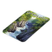 Vermont Quechee Gorge Travel マグネット (左側)