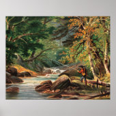 Vermont Scenery, The Trout Stream, ポスター (正面)
