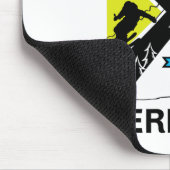 Vermont Ski T Shirt - Skiing And Snowboard Accesso マウスパッド (コーナー)