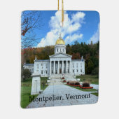 Vermont Statehouse セラミックオーナメント (右)