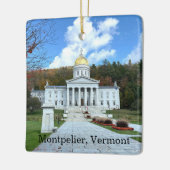 Vermont Statehouse セラミックオーナメント (左)