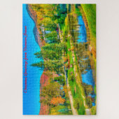 Vermont Stowe.クリスマスの挨拶 ジグソーパズル (縦)