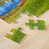 Vermont Stowe.クリスマスの挨拶 ジグソーパズル (側面)