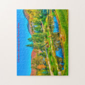 Vermont Stowe.クリスマスの挨拶 ジグソーパズル (縦)