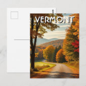 Vermont Travel ポストカード (正面/裏面)