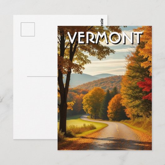 Vermont Travel ポストカード (正面/裏面)