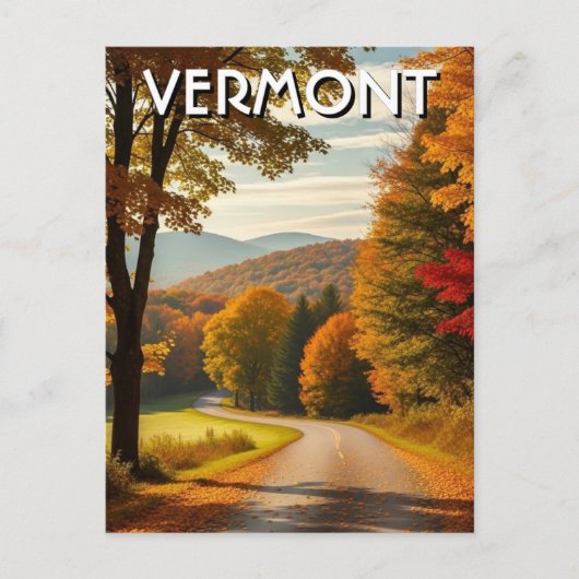 Vermont Travel ポストカード (正面)