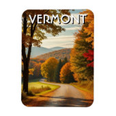 Vermont Travel マグネット (縦)