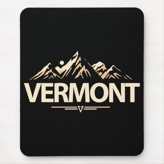 Vermont United States of America マウスパッド (正面)