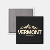 Vermont United States of America マグネット (正面/裏面)