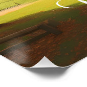 Vermont USA Autumn Scene ポスター (コーナー)