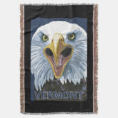 VermontEagleの終わり スローブランケット (正面縦)
