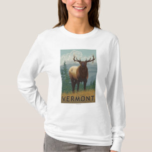 VermontElk場面 Tシャツ
