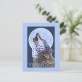 VermontHowlingのオオカミ ポストカード (スタンド正面)