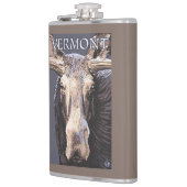 VermontMooseの終わり フラスク (左)