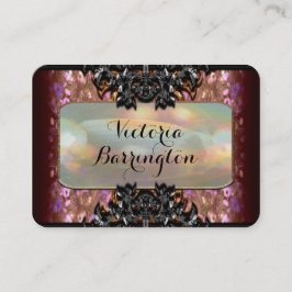 Vermotheの花弁2.5"真珠のプロフェッショナル 名刺