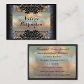 Vermothe Sombey 3.5"真珠のプロフェッショナル 名刺 (正面/裏面)