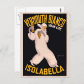 Vermouth Bianco、ハイライフ、Isolabella ポストカード (正面/裏面)