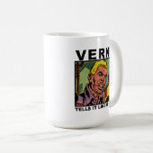 Vernはマグありのままを伝えます コーヒーマグカップ (正面右)