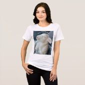 Vern the Prince of a  Lamb Riding Shotgun  トライブレンドＴシャツ (正面全面)