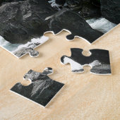 Vernal滝インザディスタンスYosemite ジグソーパズル (側面)